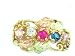 10K Yellow-gold Black Hills Gold Mothers Rings 1-6 Stones LIFETIME WARRANTY!