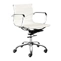 Media Office Chair- White
