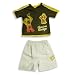 Curious George - Toddler Boys Short Sleeve Short Set, Brown, Tan (Size 5T)
