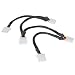 Cables to Go Quad Splitter - Power splitter - 4 pin internal power (M) - 4 pin internal power (F) Image