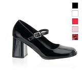 Pleaser Shoes Women's GOGO-50 3 Heel Mary Jane Pump, Available in 5 Colors