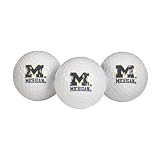 Michigan Wolverines NCAA Golf Ball 3-Pack