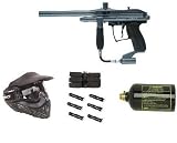 NEW SPYDER XTRA BLUE BLACK PAINTBALL MARKER PACKAGE 3