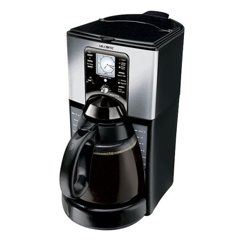 Mr. Coffee FTX41 12-Cup Programmable Coffeemaker, Stainless Steel