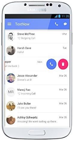 TextNow Samsung Galaxy S4 L720 16GB Quad-Core No-Contract Android Smartphone w/ 13MP Camera - White (Certified Refurbished)