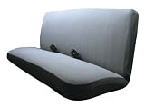 Allison 67-6354GRY Gray Terry Velour Solid Bench Seat Cover - Pack of 1
