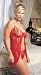 2 PC Lace Babydoll with G-STring