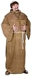 Plus Size Monk Costume - Mens Full
