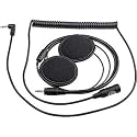 Helm Dual Lautsprecher / Kopfh&ouml;rer mit 3,5mm Klinkenanschluss f&uuml;rs Motorrad passend zu Apple iPhone, iPhone 3G, iPhone 3Gs und iPod - inkl. Original arcotec Schl&uuml;sselband