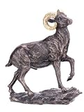 Bronze Bighorn Sheep Figurine