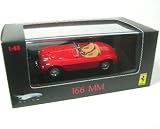Hot Wheels Elite Ferrari 166 MM Barchetta Red
