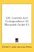 Books : Life Journals And Correspondence Of Manasseh Cutler V2