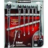 DIB Tool Imports 44281 7-Piece X-Beam Gear Wrench Set