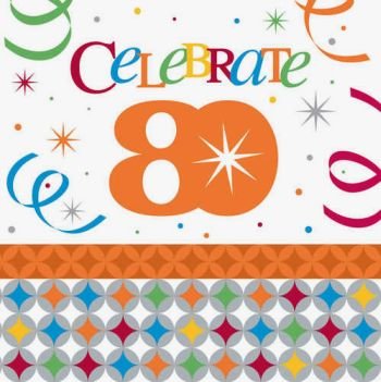 80th Birthday Party on 80th Birthday Party Supplies Discount  Celebrate In Style 80th