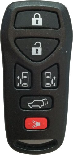 2004-2009 Nissan Quest Keyless Remote (power sliding doors) w/ program and WWR Guide On Sale