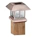 Outdoor Living : Malibu Solar Post Light - Antique Copper Finish