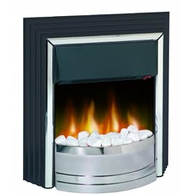 Dimplex ZAM20 Zamora Contemporary Freestanding Optiflame Effect Electrical Fire, 2 Kilowatt