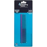 Master Grooming Tools Rainbow Greyhound Combs  -  European-Style Combs for Grooming Dogs - Medium/Coarse, 71/2"
