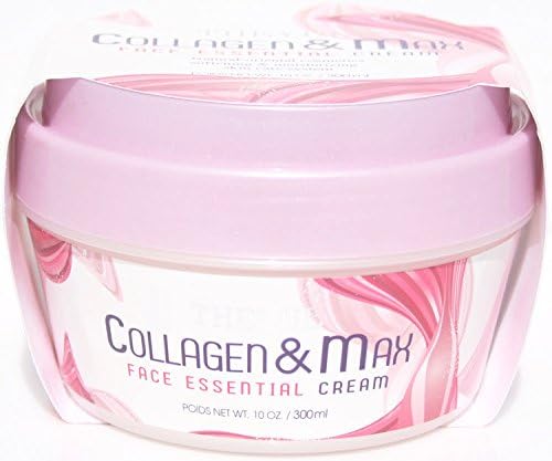 2 Pack COLLAGEN &amp; MAX Face Essential Cream 300ml / Softening &amp; Moisturizing