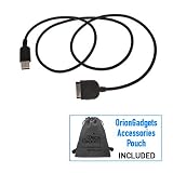 New Sync & Charge USB Cable for Apple iPad (Black, Color), also support iPhone 3G/3GS/4G, iPod Touch 2G/3G/4G, iPod Nano.