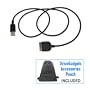 New Sync & Charge USB Cable for Apple iPad (Black, Color), also support iPhone 3G/3GS/4G, iPod Touch 2G/3G/4G, iPod Nano.