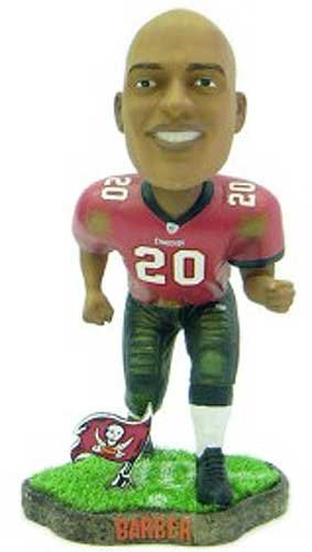 Ronde Barber Tampa Bay Buccaneers Game Worn Bobble Head (Quantity of 1)
