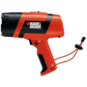 Black and Decker SL411B LED Rechargeable Spotlight by 