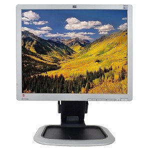 HP L1950g LCD Monitor Black Silver