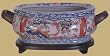 Best Outstanding Luxury Gift Idea for Wife 2010 - 17" Fine Japanese Imari Design Porcelain Foot Bath Planter Pot