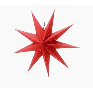 hanging star with cut out