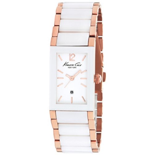 Kenneth Cole New York Women's KC4741 Classic Rectangle Tank Analog Ceramic Bezel Watch