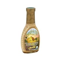 Organicville Sesame Goddess Salad Dressing, Case of Six 8-Ounce Bottles