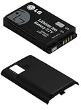  : OEM LG Extended Capacity 1500 mah Battery and Cover Door for Verizon Wireless Dare VX9700 (BLACK)