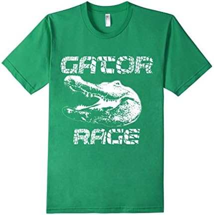 Men's Gator Rage, Fitness, Athletics, T-shirt Medium Kelly Green