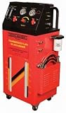 Transmission Fluid Exchanger with 24 assorted fittings and adapters, 8 assorted hoses with clamps and O-rings, tool box and spare oil filter