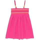 The Childrens Place Girls Cerise Smocked Babydoll Tank Shirt Sizes 4 - 14