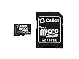 Cellet 16GB micro SD Memory Card with SD Adapter