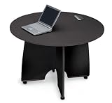 OFM 55129-GRAPHITE & BLACK 43 Inch Round Conference Table - Graphite and Black