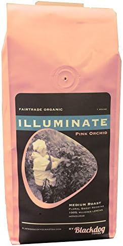 Black Dog Coffee - Pink Orchid - Whole bean, Fairtrade, organic, rare, single origin, full bodied medium roast