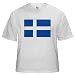 Shetland Islands Flag Flag White T-Shirt by CafePress