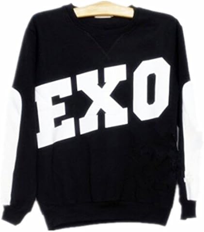 Kpop EXO EXO Support Gayo Daejun Daejeon Sweater SBS with Birthday Wristbands (CHANYEOL, XXL)
