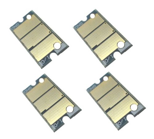 NE IMAGE© - 4 Color Toner RESET CHIPS for Konica Minolta MagiColor 1600W, 1650EN, 1680MF, 1690MF Refill