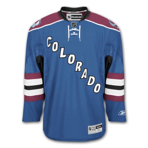 Colorado Avalanche Reebok Premier Youth Replica Alternate NHL Hockey Jersey Size S/M