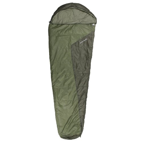 10T ARCTIC Spring Sac de couchage sarcophage Vert 230 x 85/55 cm