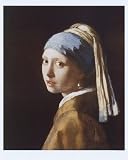 Girl with a Pearl Earring Art Poster Print by Jan Vermeer, 16x20