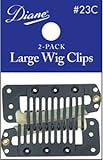 Diane Wig Clips - Large Black