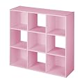 Closetmaid 9-Cube Organizer - Pink