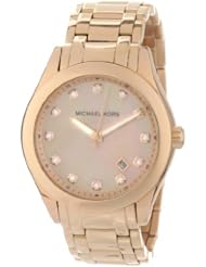 Michael Kors Womens MK5311 Rose Gold Mother-Of-Pearl Watch