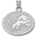 Detroit Lions Sterling Silver Pendant