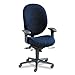 HON 7608BW90T Unanimous High-Performance High-Back Executive Chair, Navy Blue Fabric
